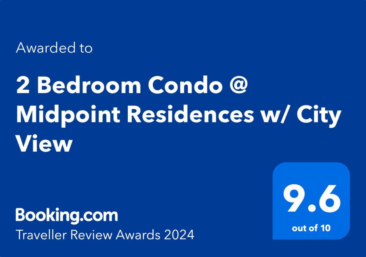 2 Bedroom Condo @ Midpoint Residences W/ City View Mandaue City Exterior photo